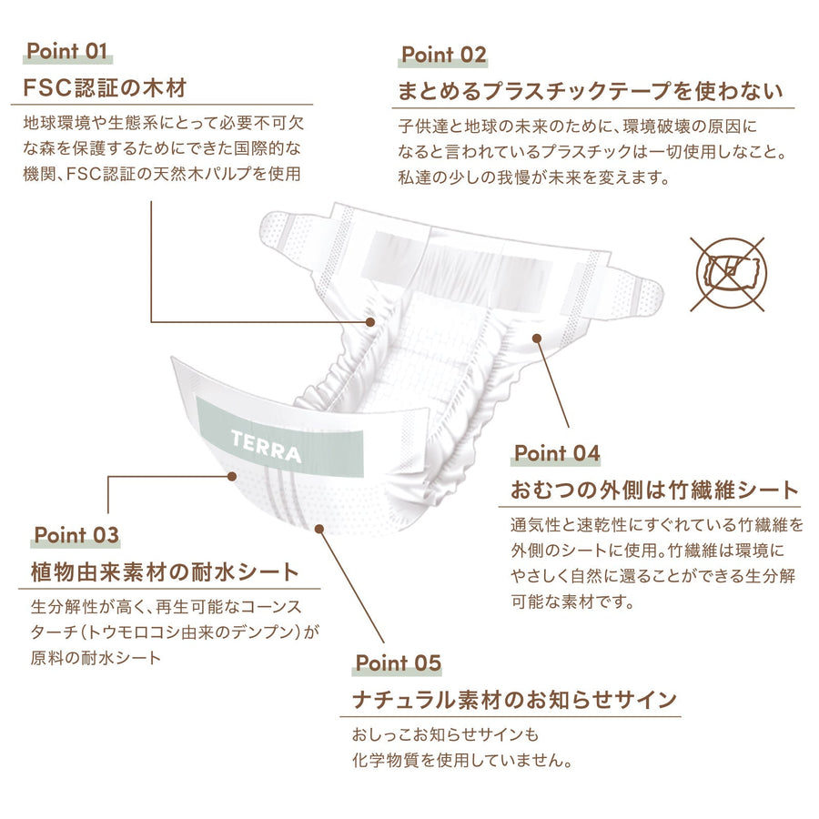 【テープ】サイズ 3 - おすわり・はいはい期 6-11kg 40枚（20枚×2パック）