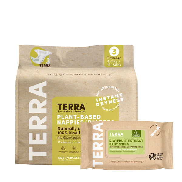 TERRAおむつとおしりふきのお試しセット