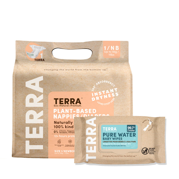 TERRAおむつとピュアウォーターのお試しセット