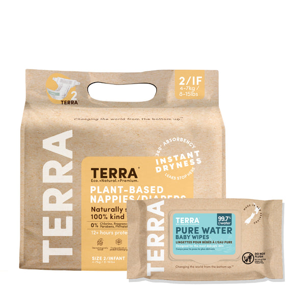 TERRAおむつとピュアウォーターのお試しセット