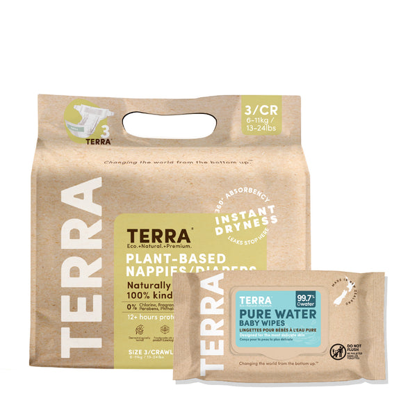TERRAおむつとピュアウォーターのお試しセット
